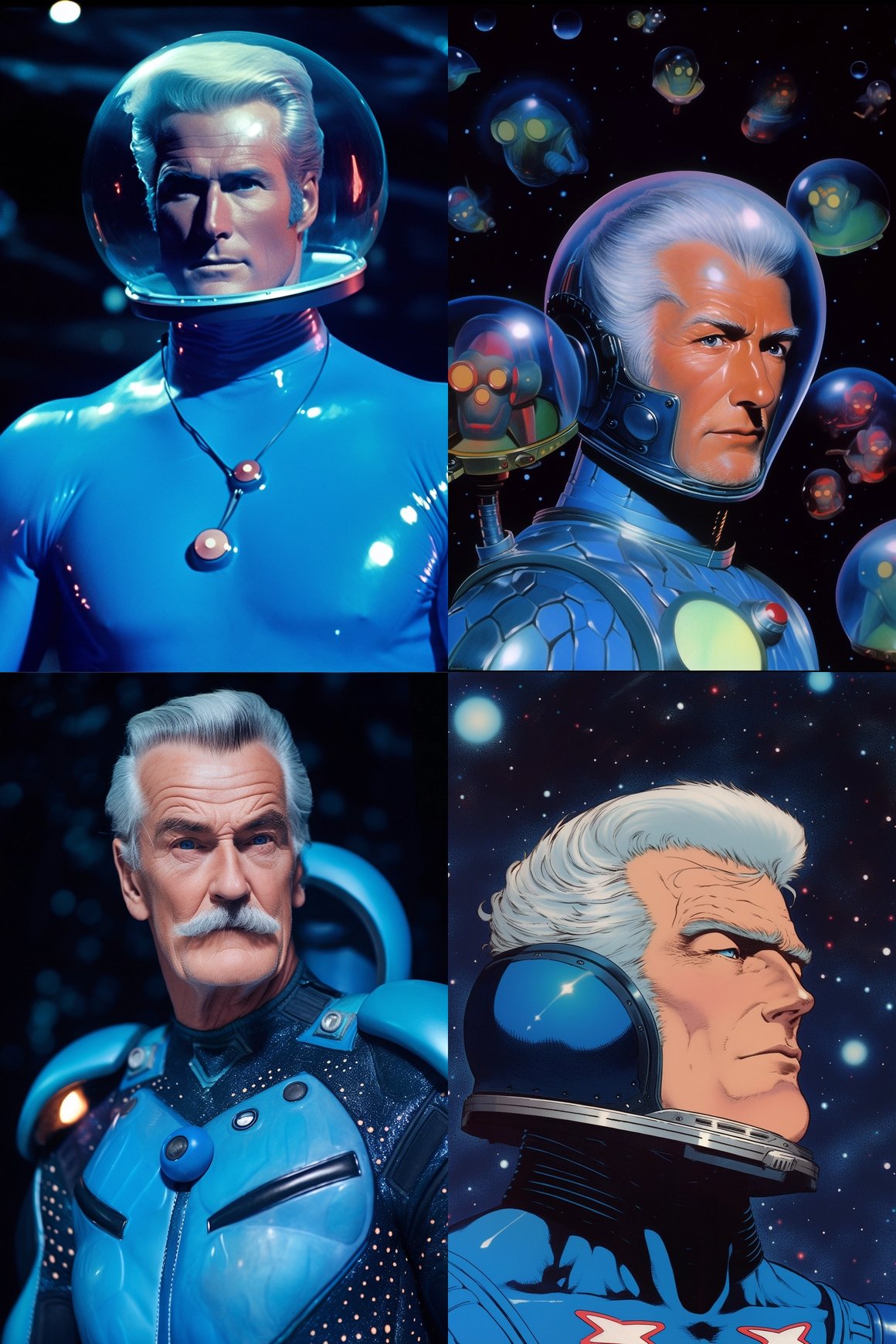 Retro Sci-Fi Adventure: Flash Gordon's Interstellar Voyage