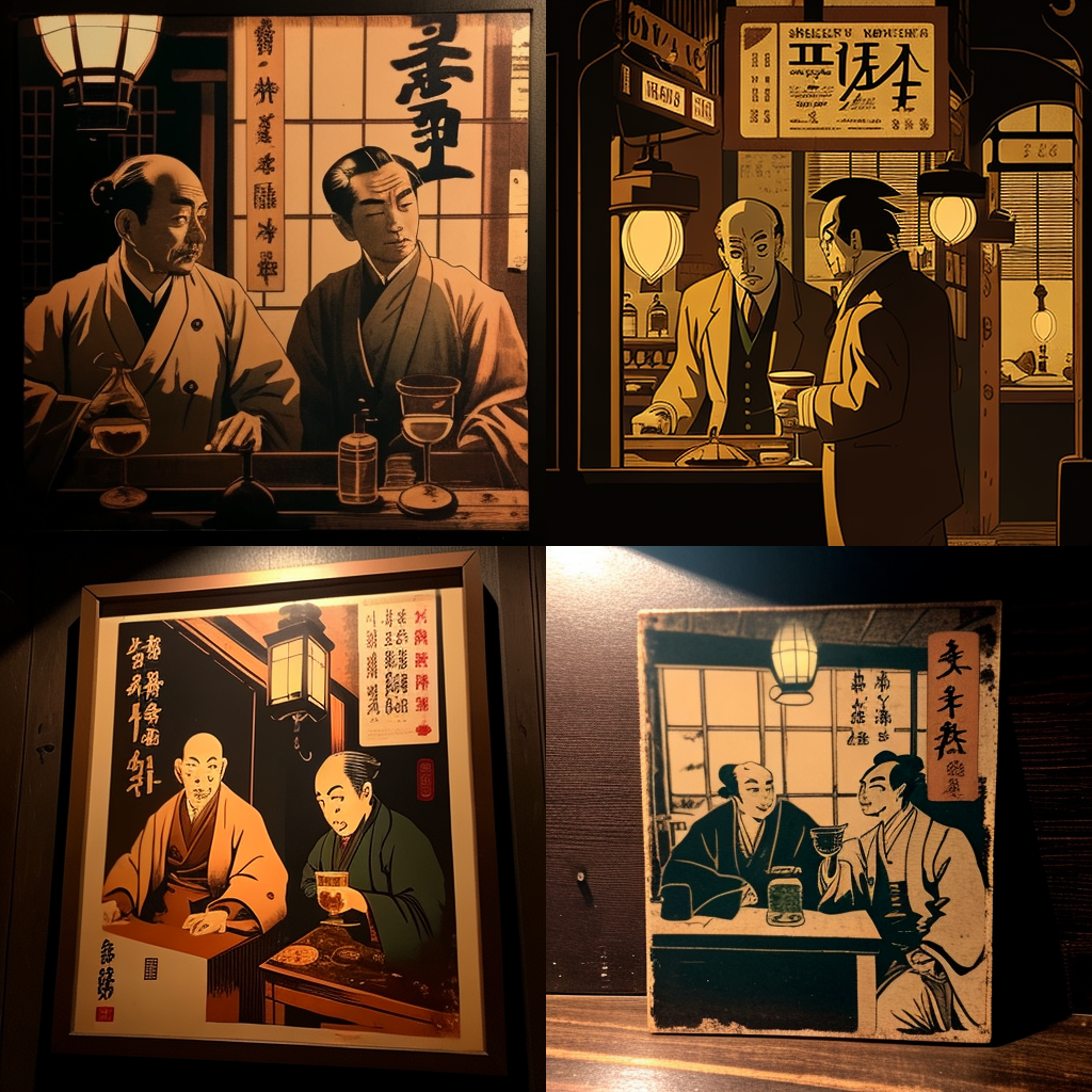 Midnight Edo: Ukiyo-e Whiskey Chronicles