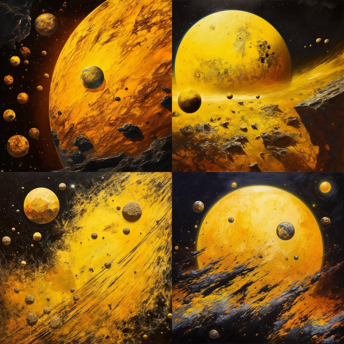Interstellar Voyage: A Glimpse of the Golden Planet Prompt | NeoPrompt