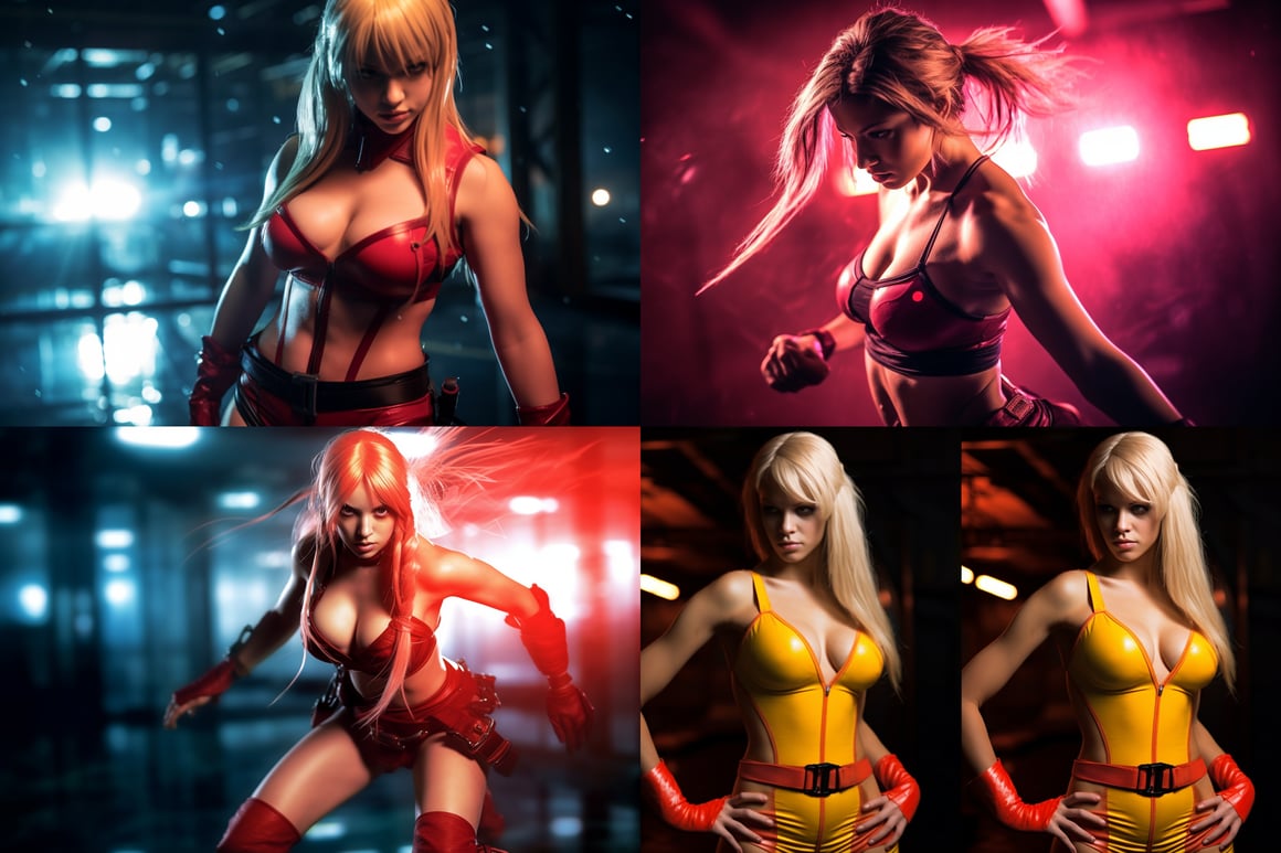 A Sultry Swimsuit Showcase of Street Fighter's Poison