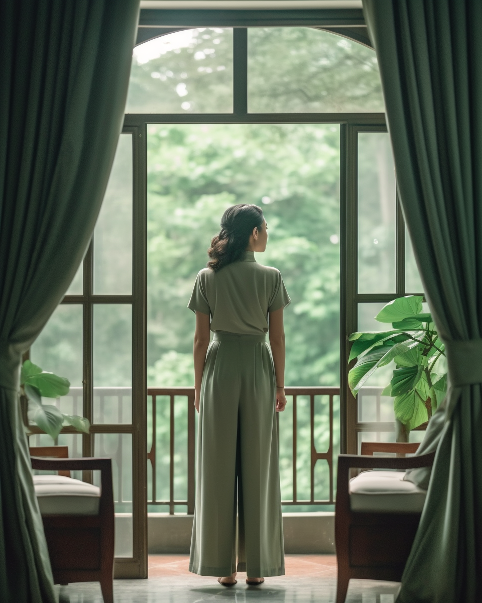 NeoClassic Cinematic Journey: A Supermodel's Solitude