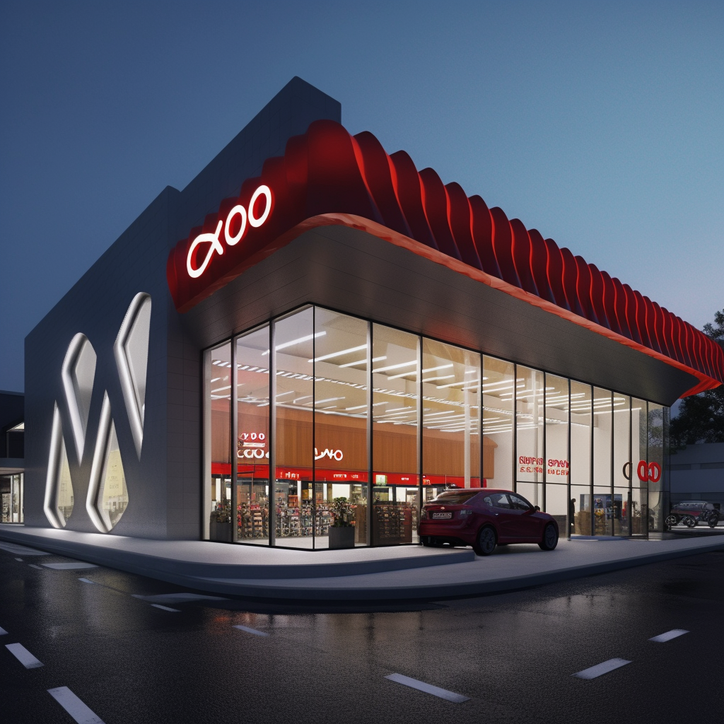 Revamping Oxxo: A Conceptual Drive-Thru Transformation