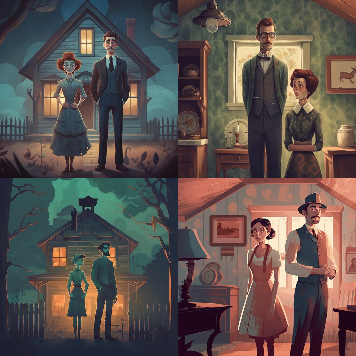 Haunted Cottage Encounter: Vintage Chronicles