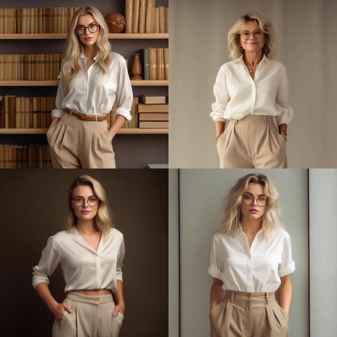 Mid-Trail Portrait of a Blonde Economist