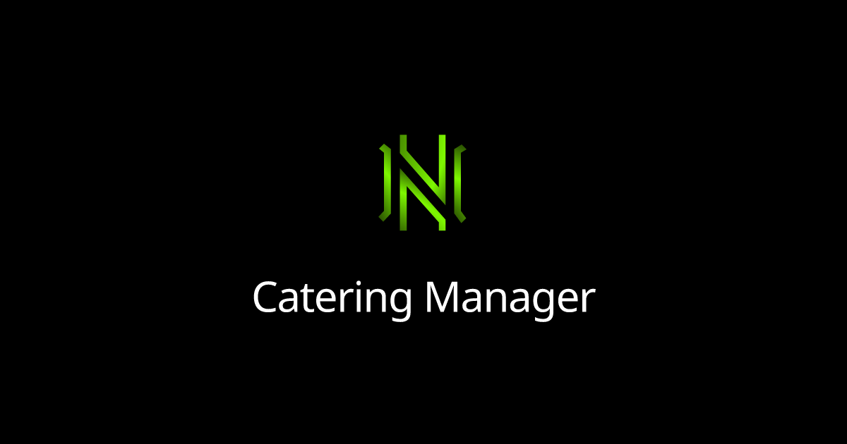 Catering Manager