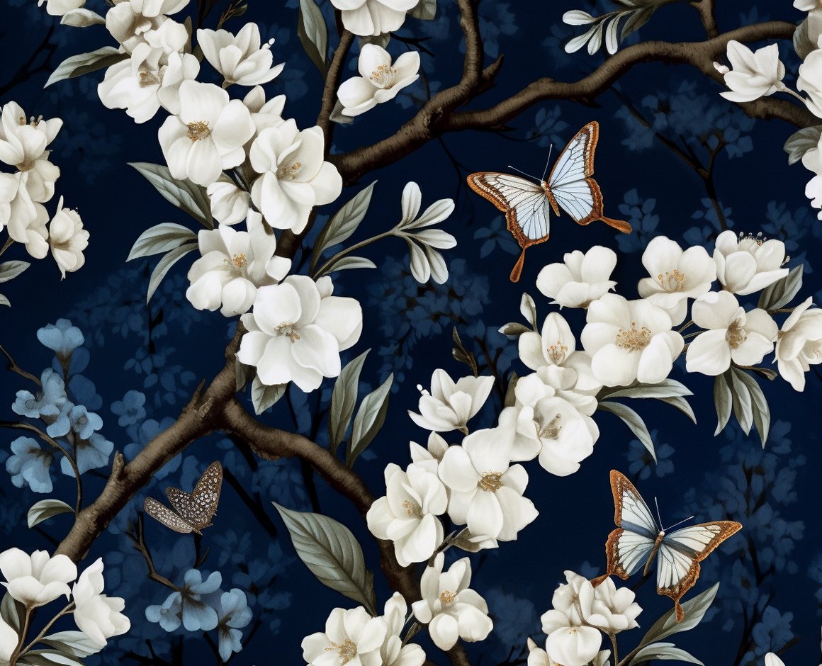 Navy, Bronze, and Cherry Blossom Journey