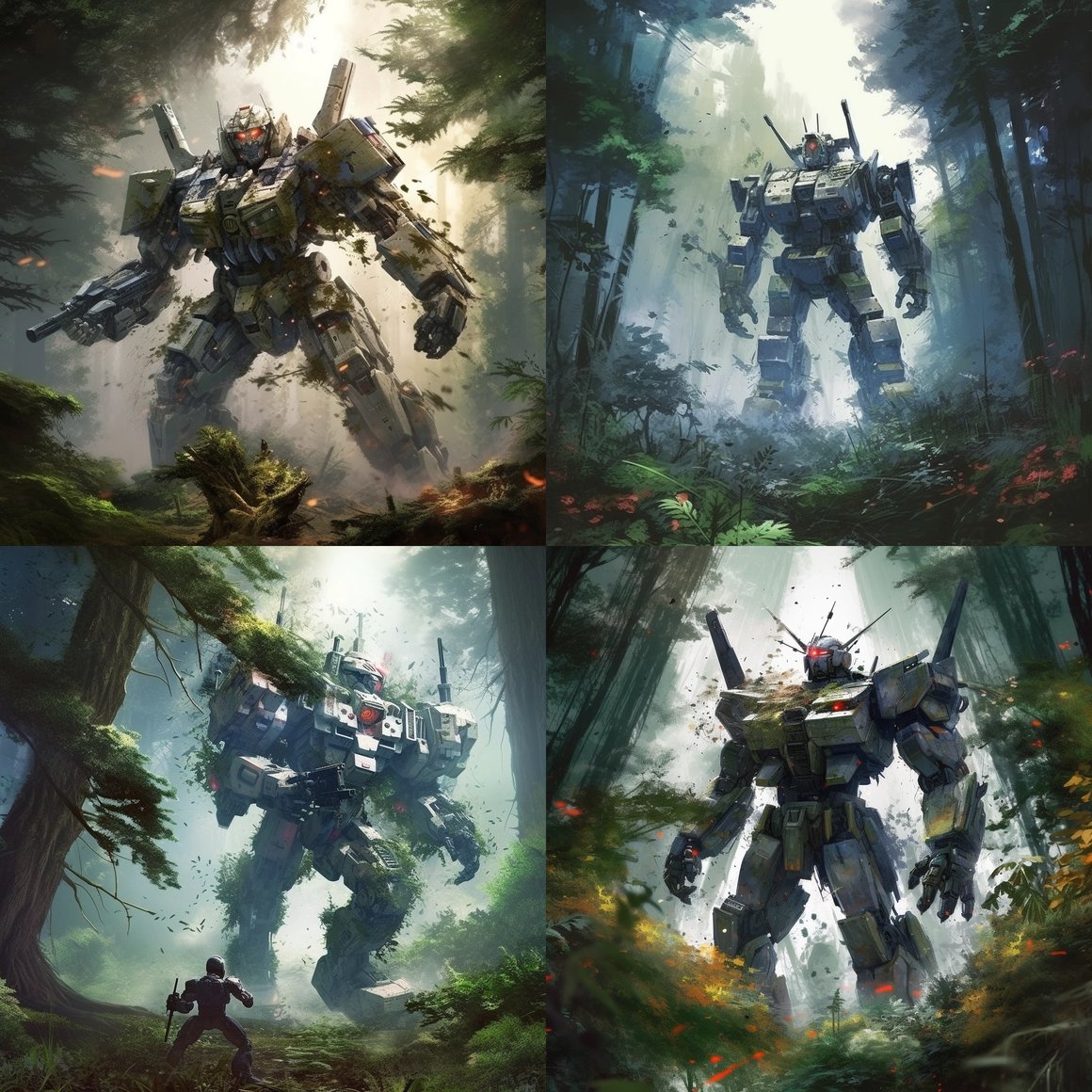 Nature vs Technology - A John Harris Inspired Artistic Vision