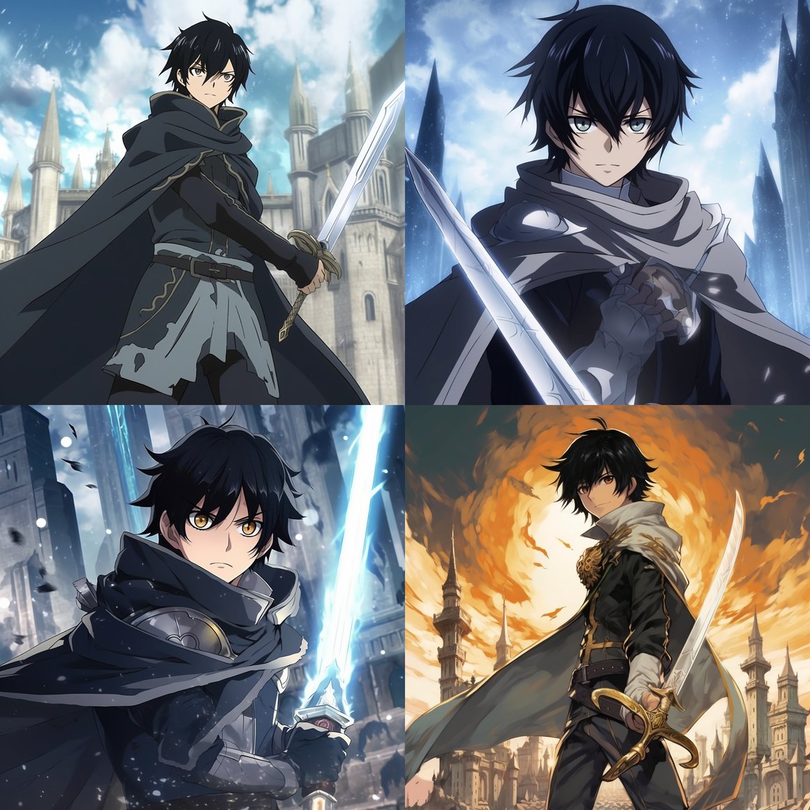 Chronicles of the Shadow Cloaked Anime Knight