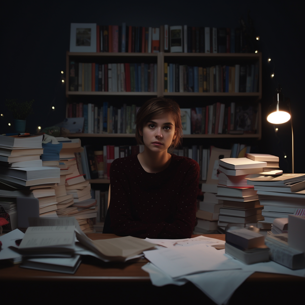 Midnight Desperation: A Student's Struggle
