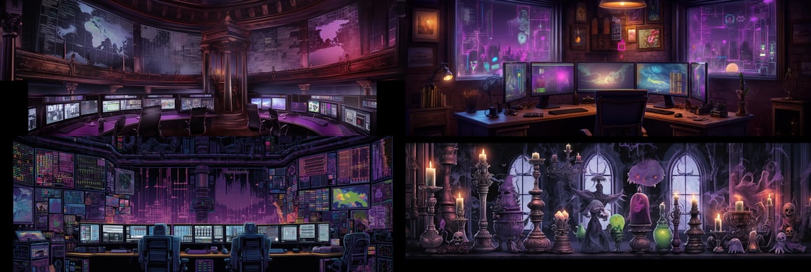 A Supernatural Depiction of Financial Markets