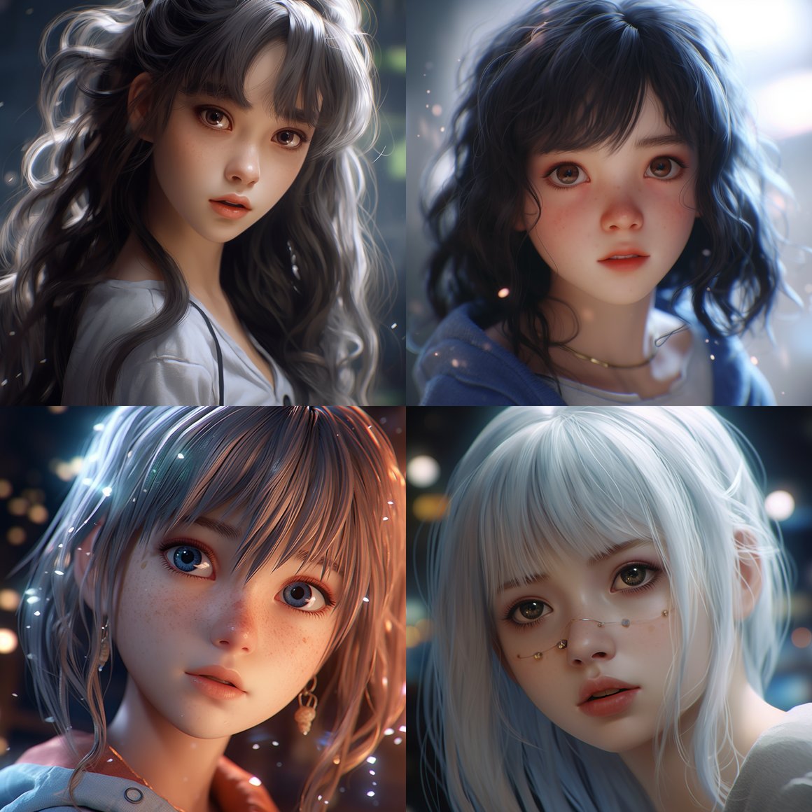 Detailed 4K Realistic Illustrations of Tokitou Muichirou