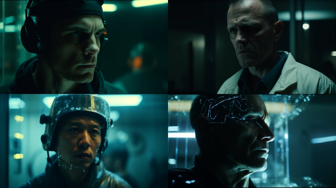 Detailed 4K Screenshots from Wong Kar-wai’s Sci-Fi Film ‘Nerons Visible Inside Man's Head’