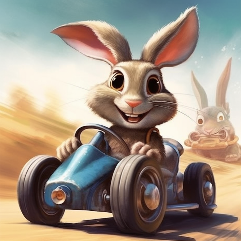 Children's Book Characters Blending Vehicles and Animals