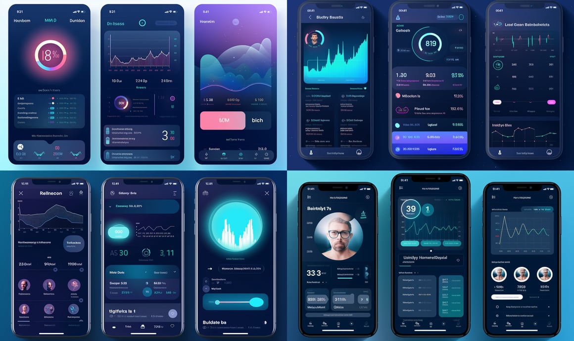 HealthWISE: Progress Update on Medtech App UI Design
