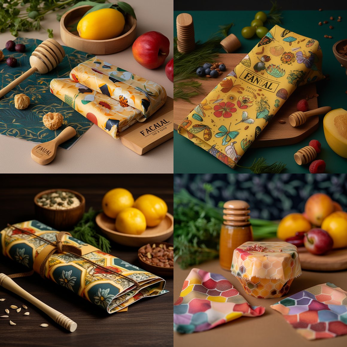 A Stylish Approach with Eco-friendly Beeswax Food Wraps