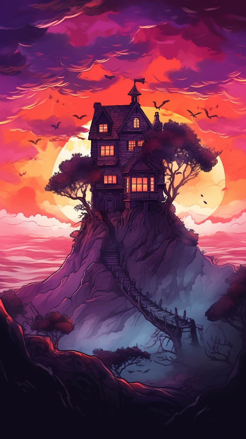 Neon Mirage: A High-Resolution Odyssey in Digital Art