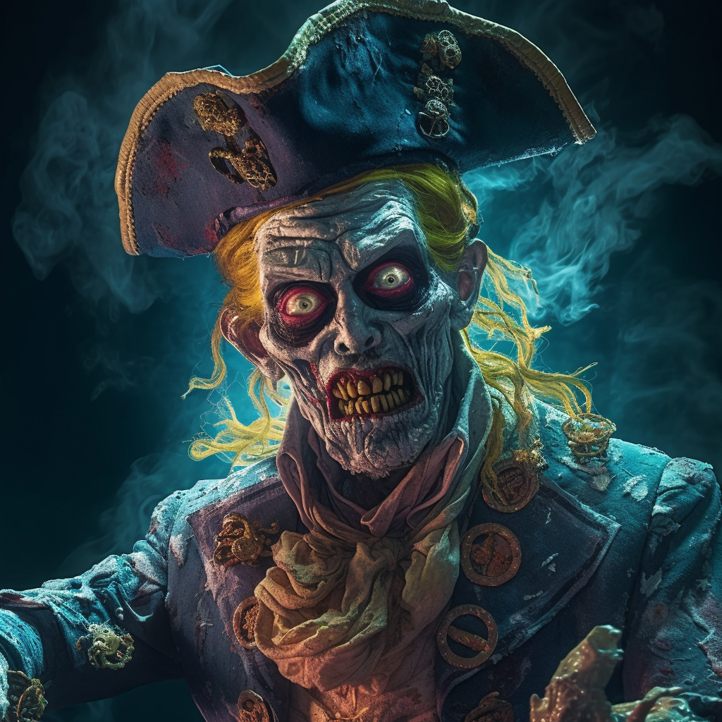 Navigating Dali's Zombie Pirate Nightmare