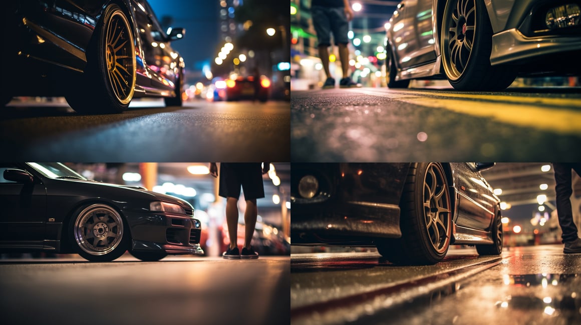 Revving Up: A Photographic Journey of JDM Tuner Cars