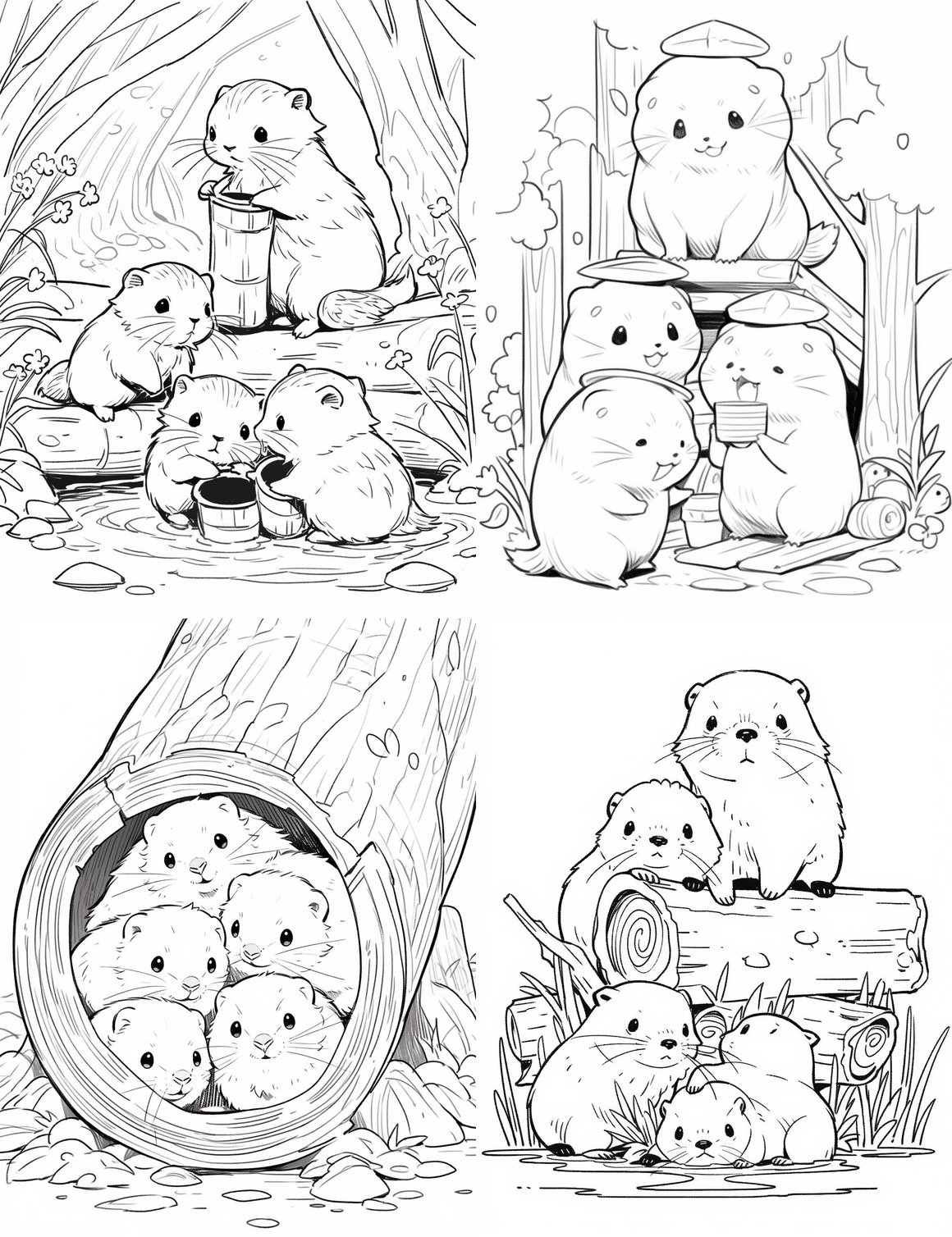Children's Coloring Book - Midway Point