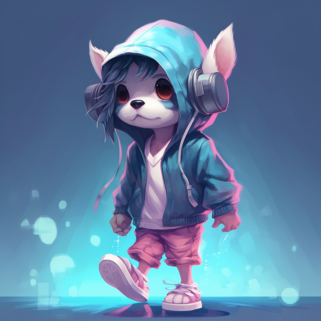 A Super Deformed Disney Style Canine Adventure