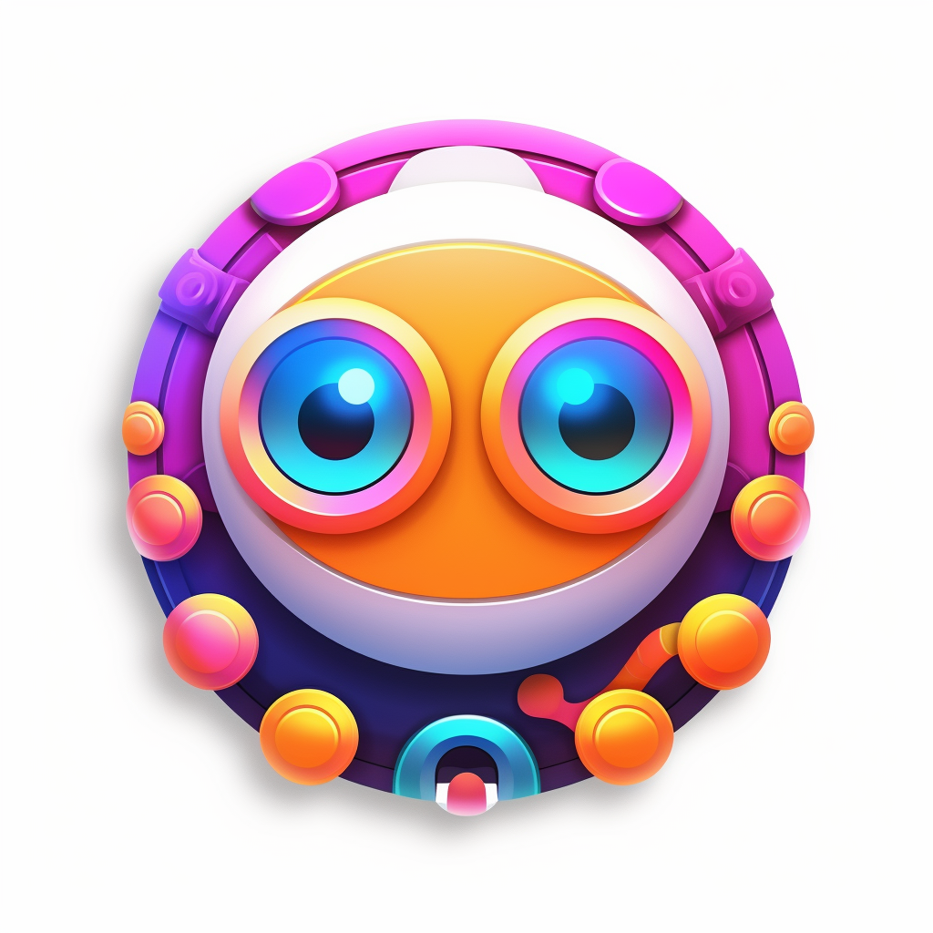 Circular AI Bot Client MacOS App Logo Design