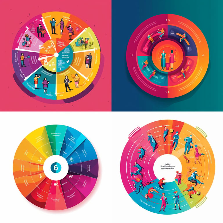 Vibrant Employee Lifecycle Circle Diagram Prompt | NeoPrompt