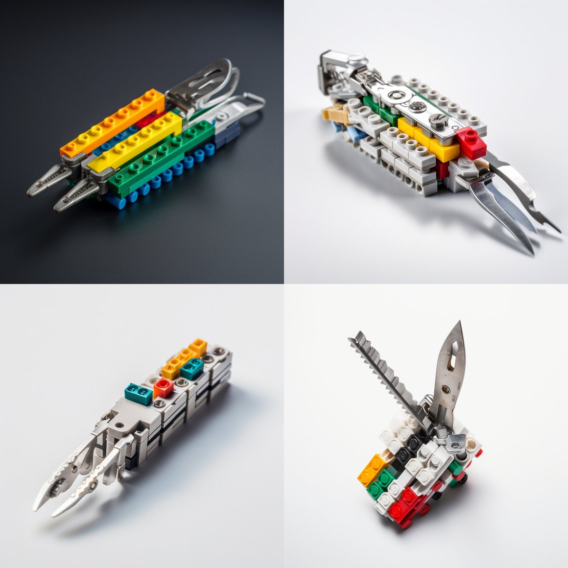 Children's Lego Camping Multi-tool Macro Photography - Version 5