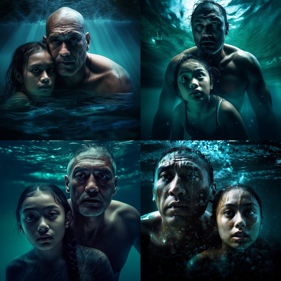 Submerged Tensions: A Father-Daughter Tale