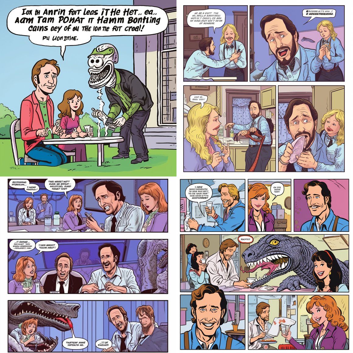 An Unusual Mix of Silicon Seduction and Ritter's Reptile Shenanigans