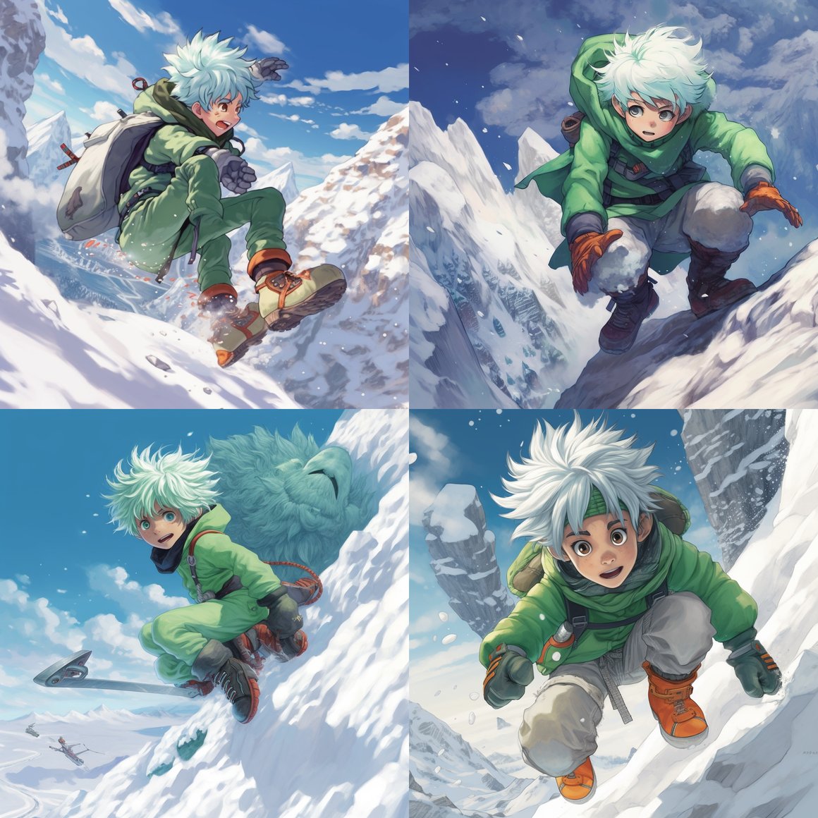 Chilled Escape: An Icy Anime Adventure