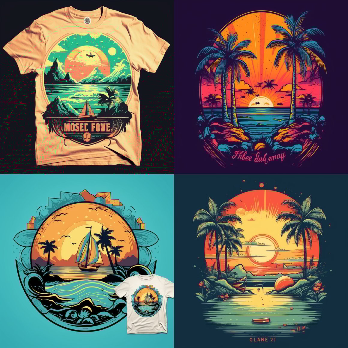 Summer Holiday T-Shirt Design Request
