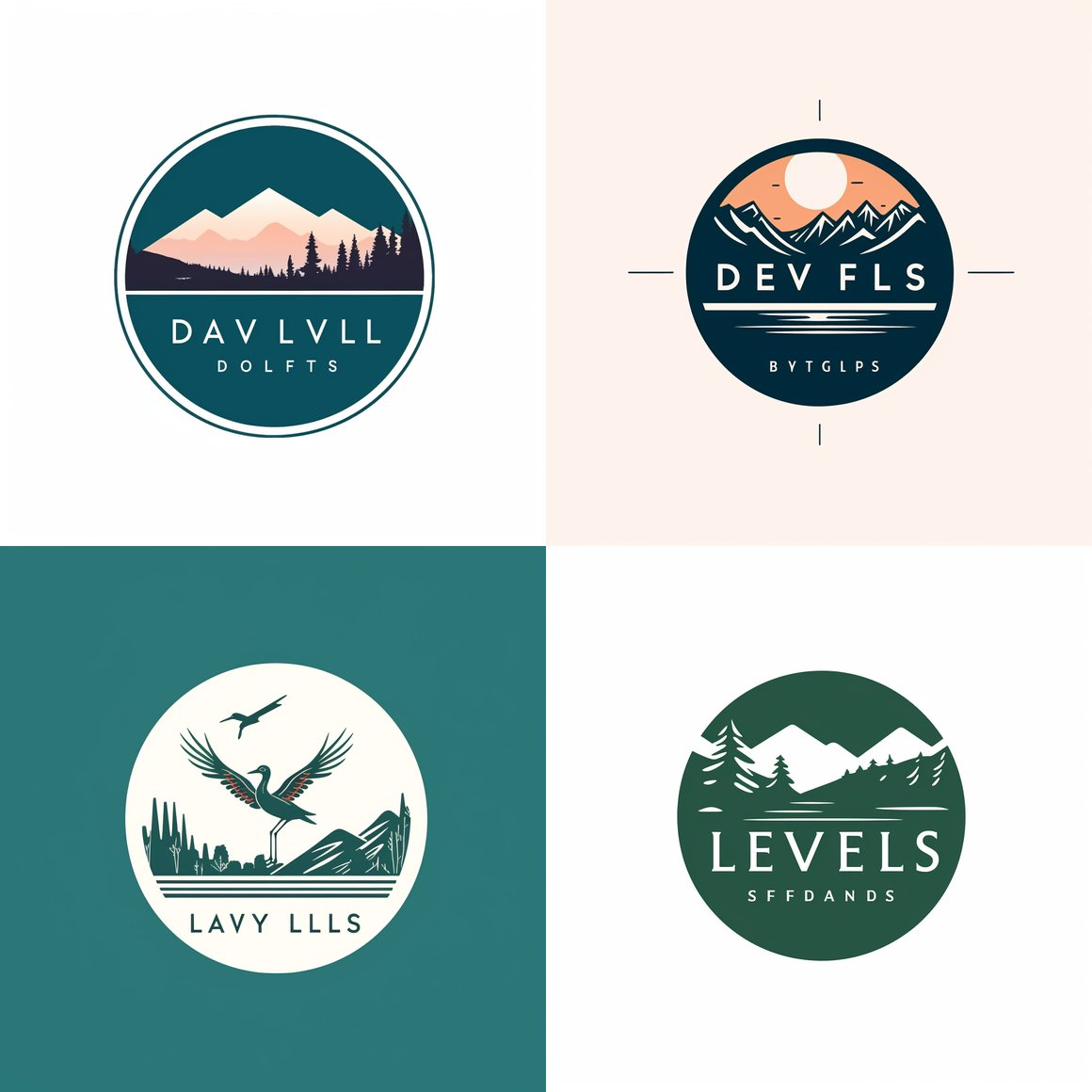 Nature-Inspired Logo Design for Photographer Lyell Davies