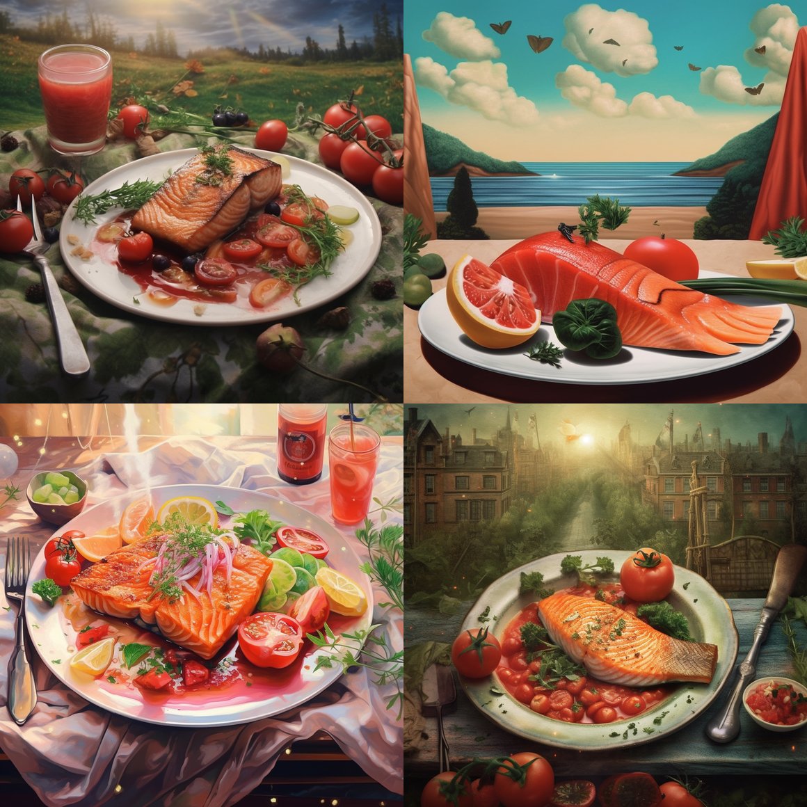Sumptuous Salmon Dinner at Halfway Point