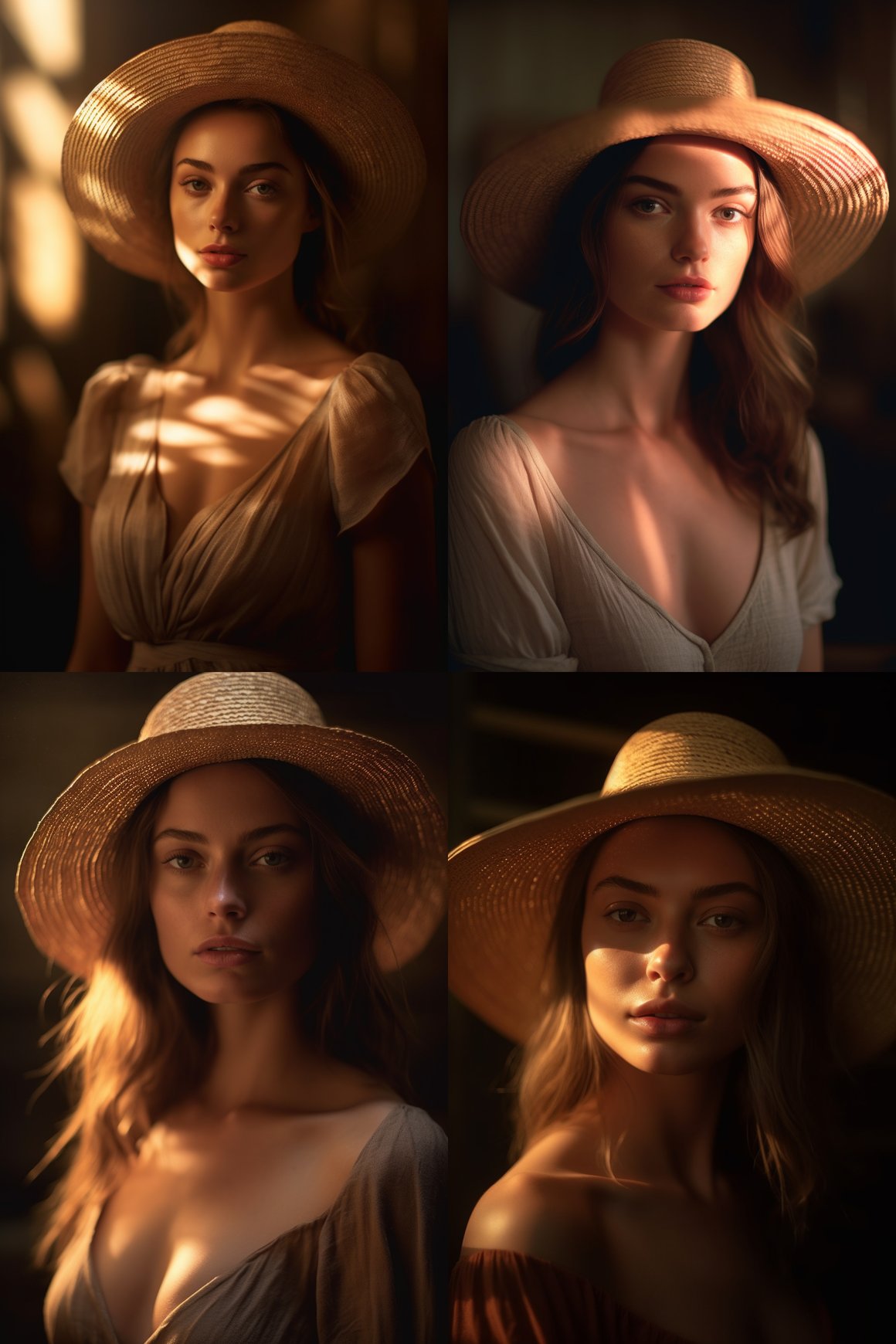 Cinematic Midway: The Mesmerizing Model's Journey