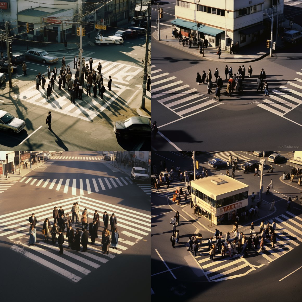 Sunday Intersection: A Leibovitz Study in Light and Shadow