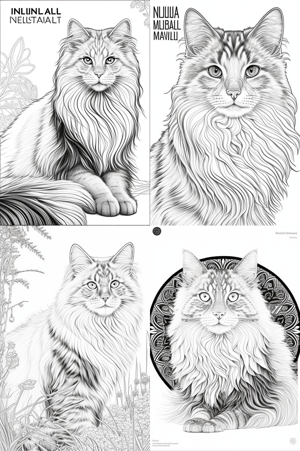 Midway Coloring Page for Adults