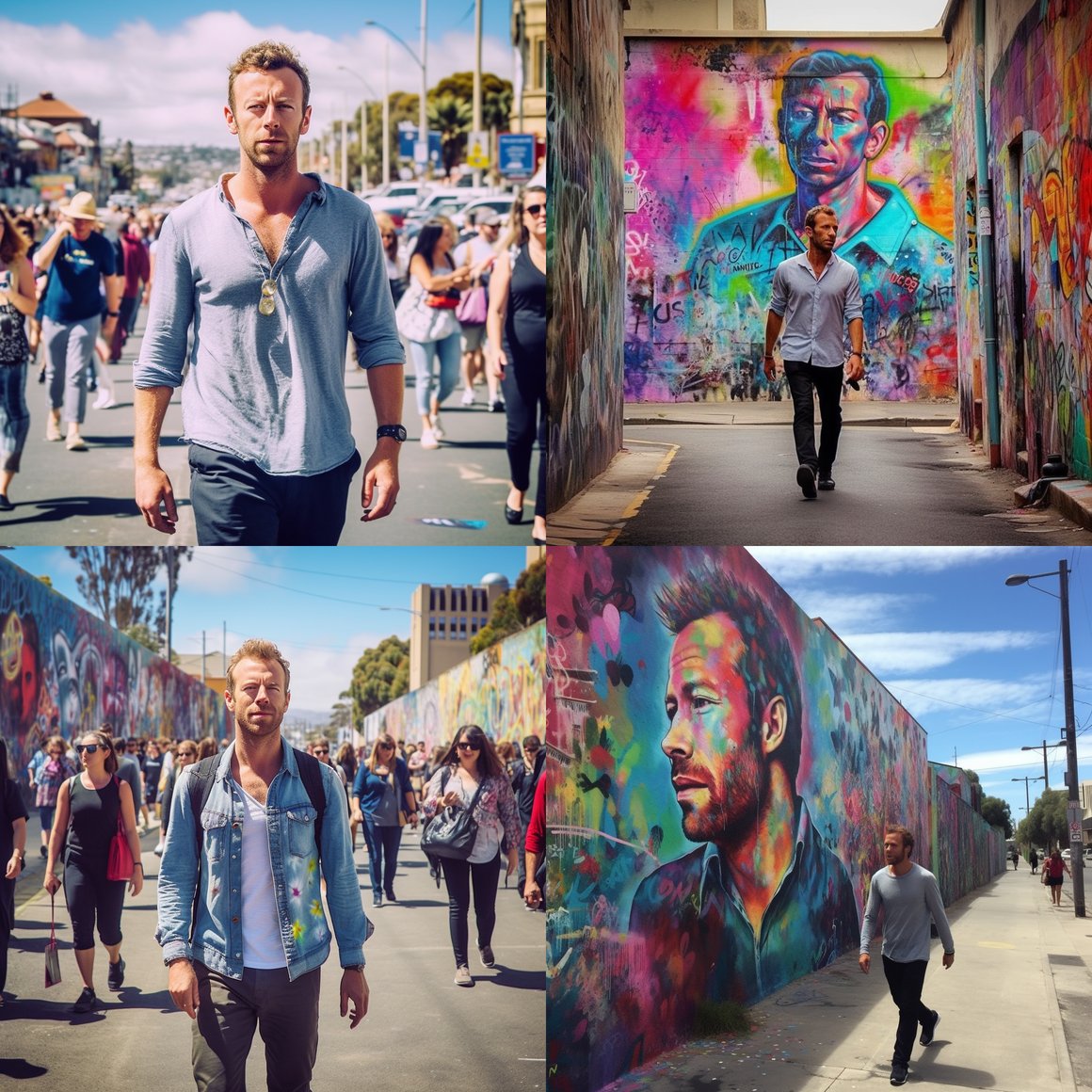 Chris Martin's Exploration of Fremantle, Perth