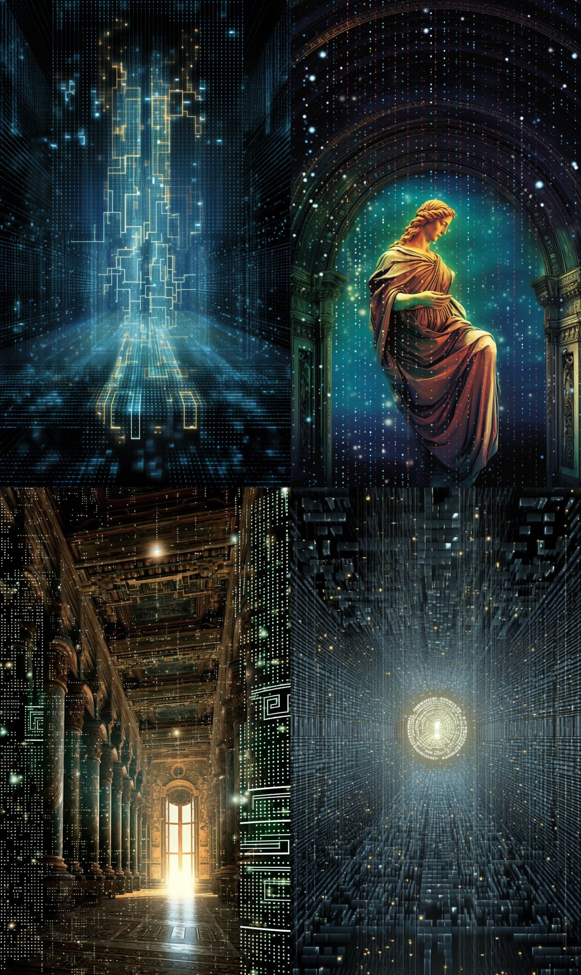 A Transcendental Fusion of Classic Art and Advanced Technology