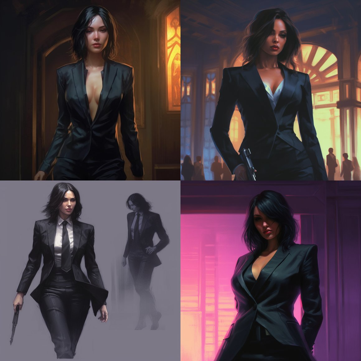 Detailed Journey: A Fusion of Artistic Styles