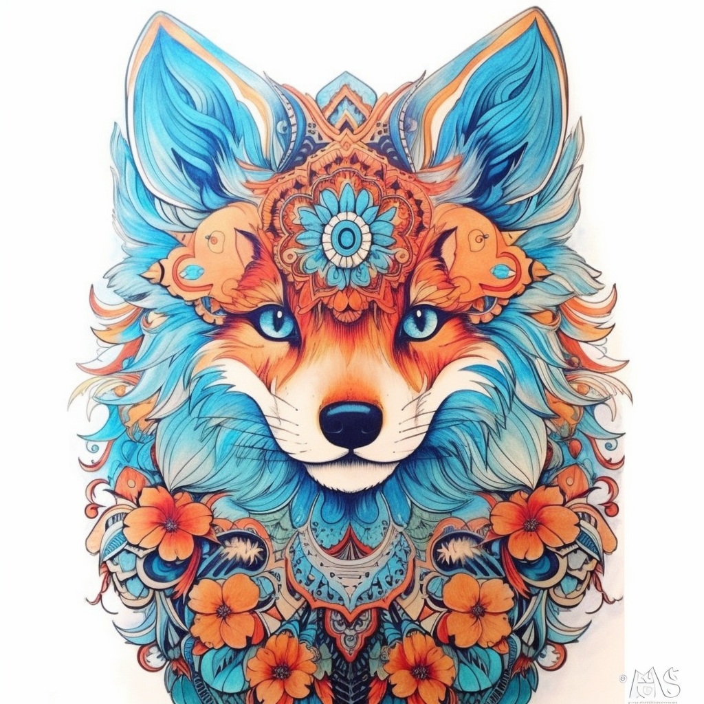 Halfway to Pomsky: A Tamara Phillips Inspired Art Journey