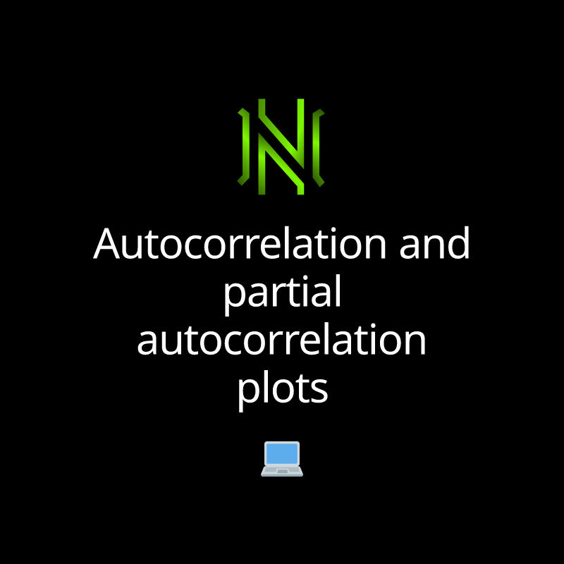 Autocorrelation and partial autocorrelation plots