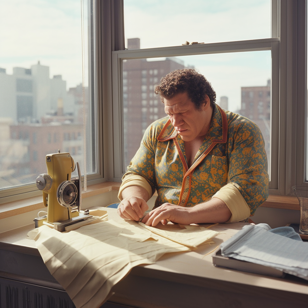 Handmade Stories: Andre the Giant's Mid-Journey of Artistry