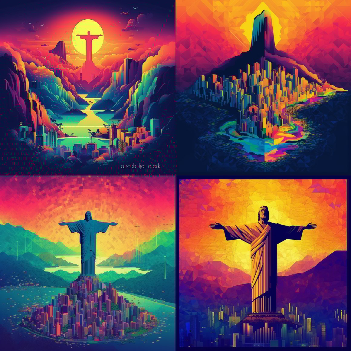 A Vibrant Glitch Art Project