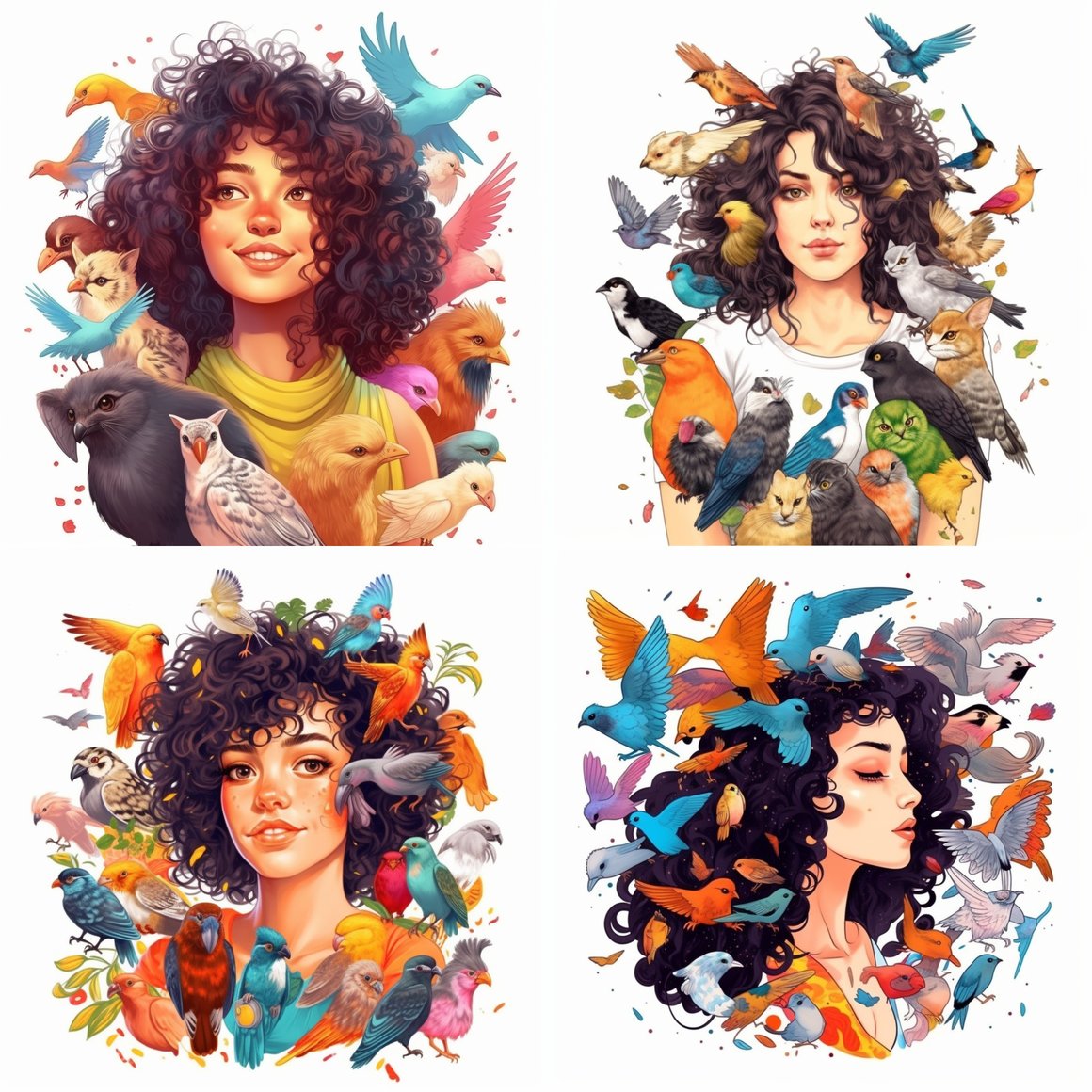 A Vibrant 4K Illustration