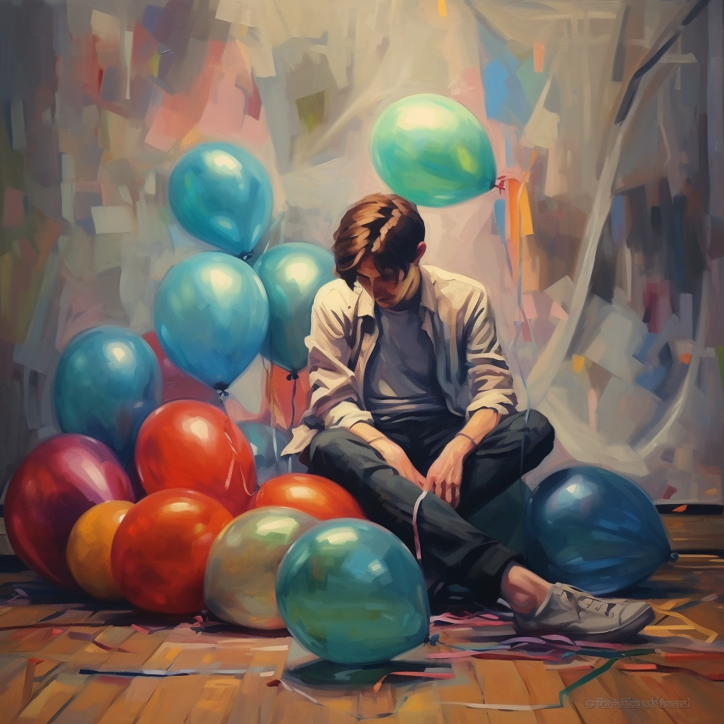 Heart Balloon Hideaway: An Introspective Pause