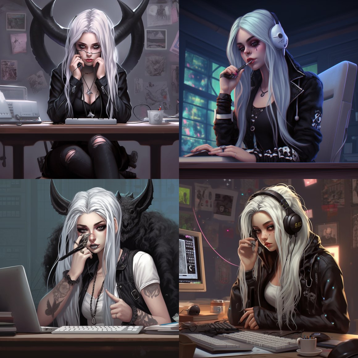 Midnight Coding Session: A Punk Demon's Dilemma