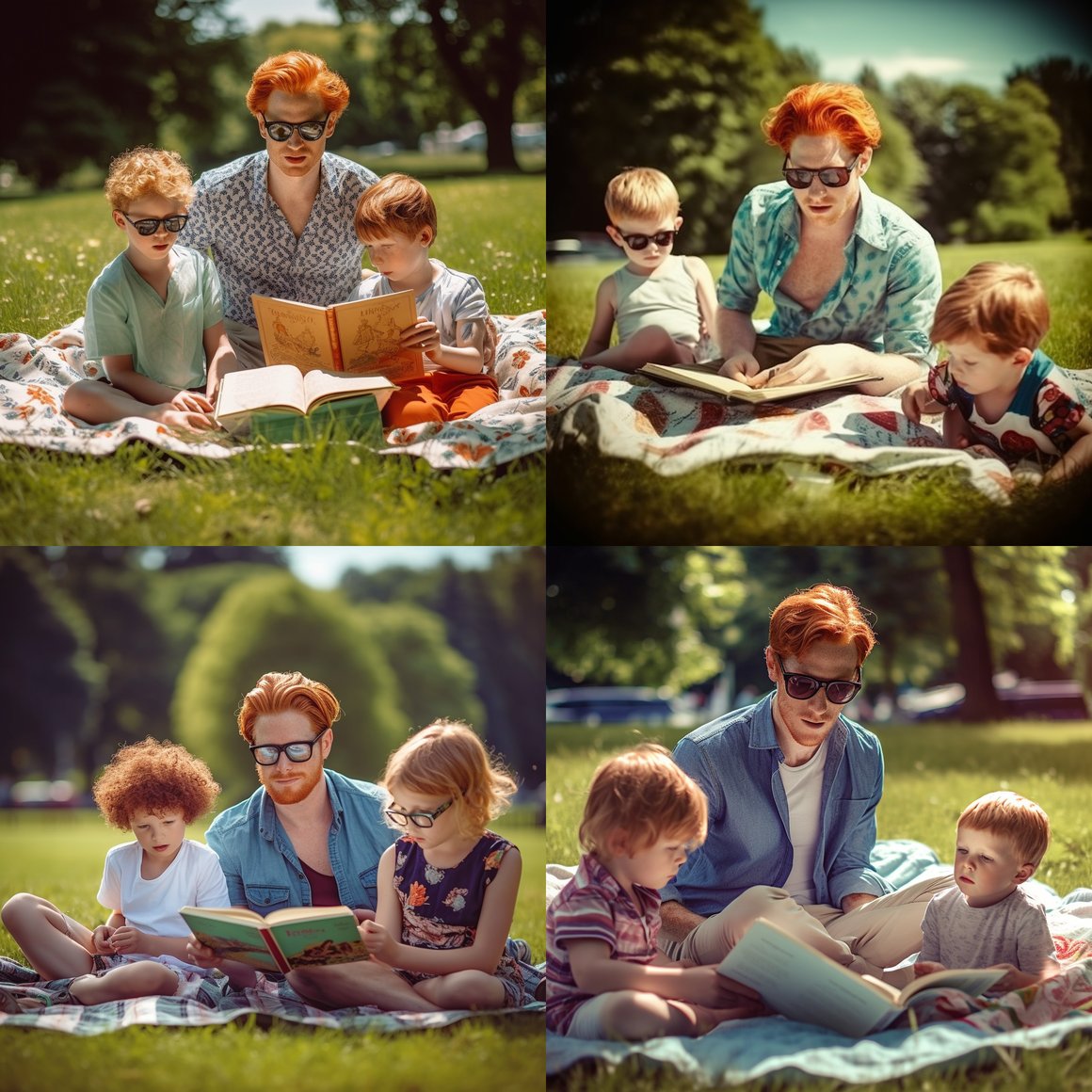 Summer Picnic Reading: A Multicultural Nanny Experience