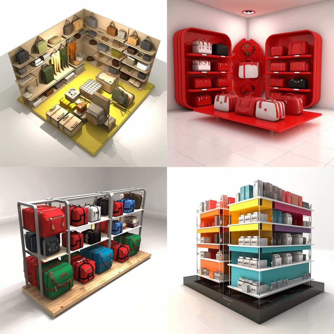 Revolutionary 3D Modular Display Design for Mario Hernandez Shop