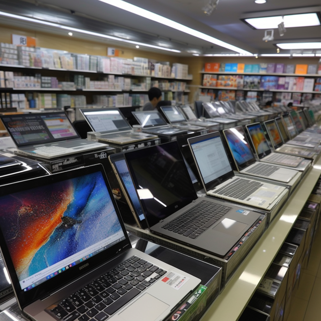Halfway Through Tokyo's Tech Hub: The Laptop Sale