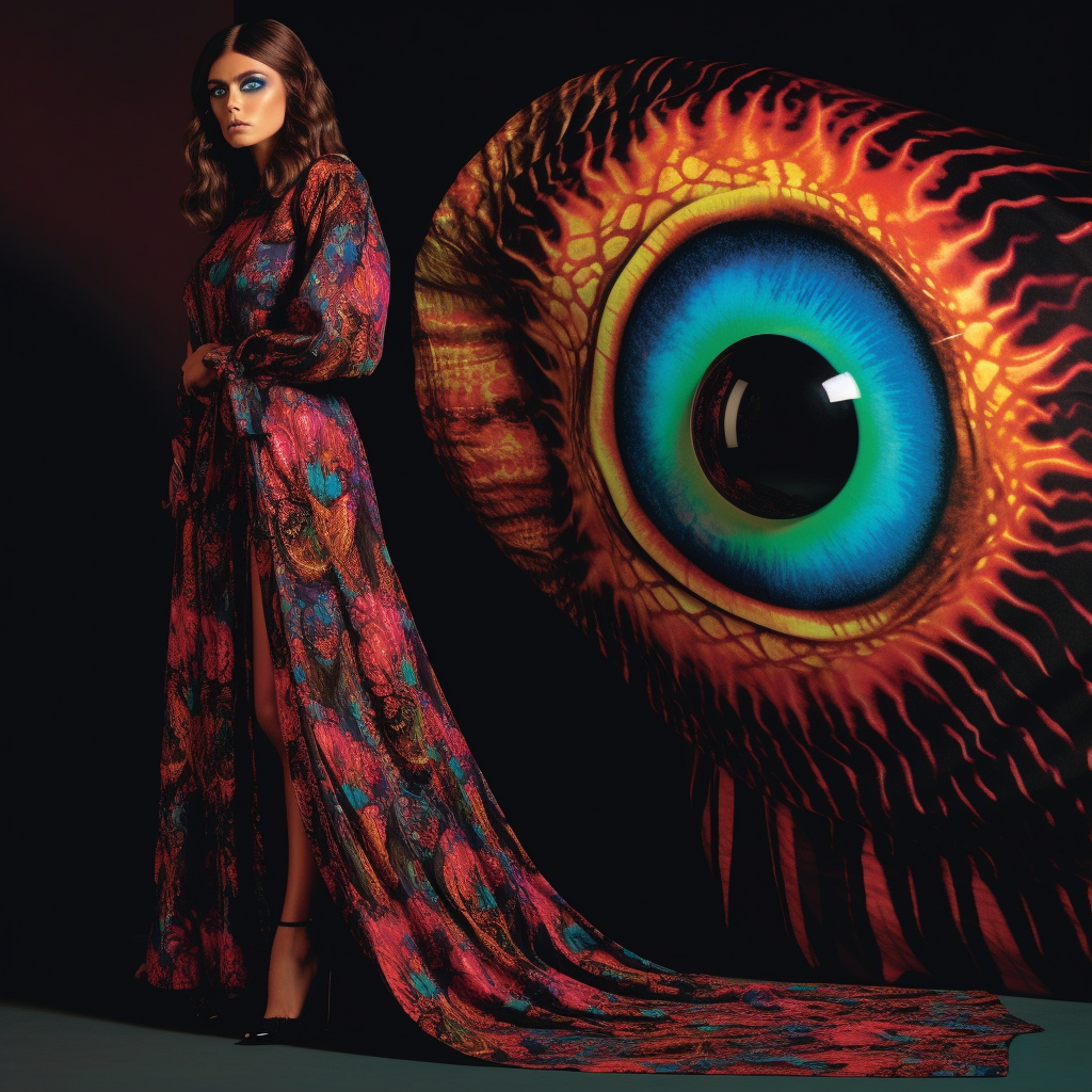 Midnight Chaos: A Vogue Editorial Journey